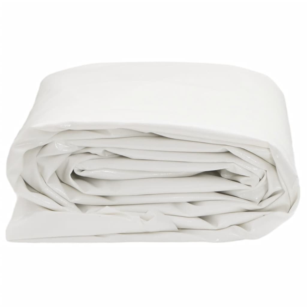 vidaXL Tarpaulin White 2,5x4,5 m 650 g/m² 3