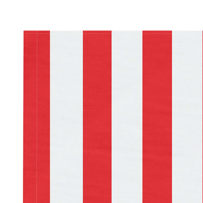 vidaXL Awning Replacement Fabric Red and White 400x350 cm Polyester 4