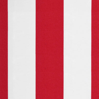 vidaXL Awning Replacement Fabric Red and White 400x350 cm Polyester 6