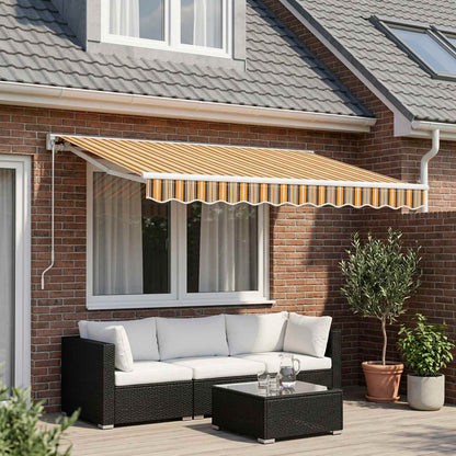 Awning Canopy Replacement Polyester Drop Width Orange black