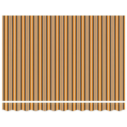 Awning Canopy Replacement Polyester Drop Width Orange black