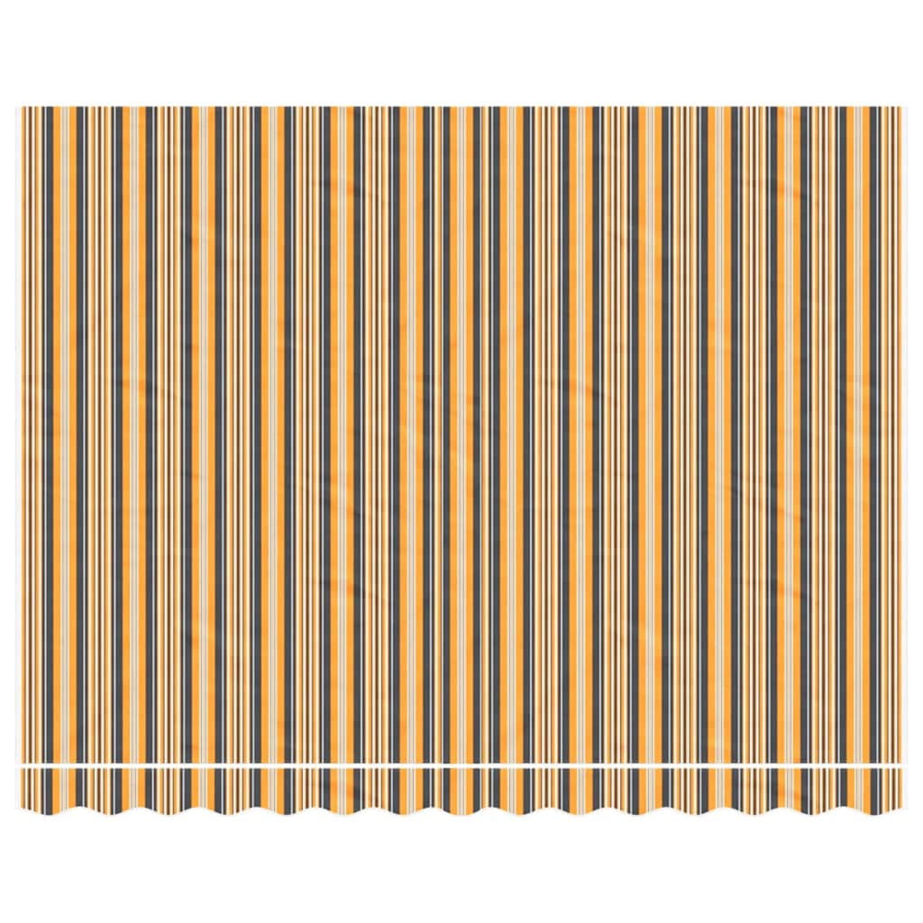 vidaXL Awning Replacement Fabric Multicolour 350x250 cm Polyester 3