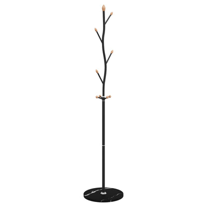 vidaXL Coat Stand Black 177 cm Powder-coated Iron 2