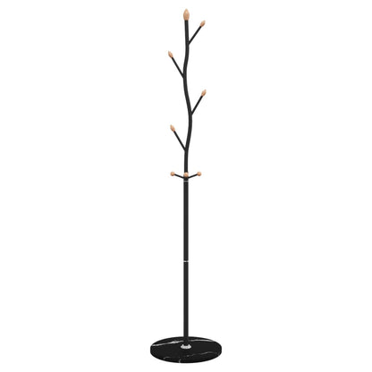 vidaXL Coat Stand Black 177 cm Powder-coated Iron 4