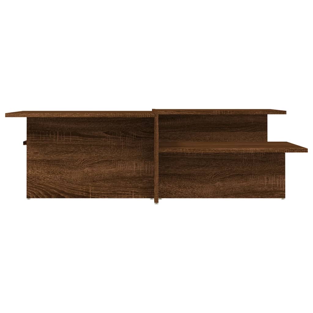 vidaXL Coffee Tables 2 pcs Brown Oak Engineered Wood 4