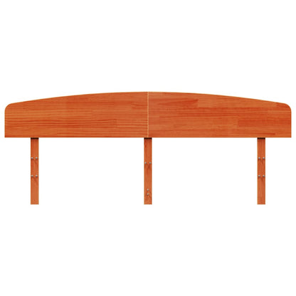 vidaXL Headboard Wax Brown 180 cm Solid Wood Pine 4