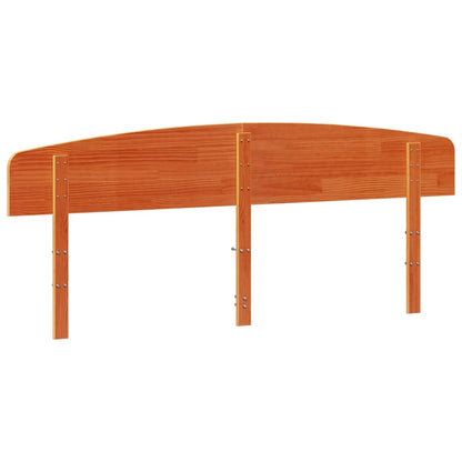 vidaXL Headboard Wax Brown 180 cm Solid Wood Pine 6
