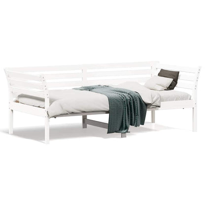 Day Bed without Mattress Solid Wood Pine 90 cm 190 cm