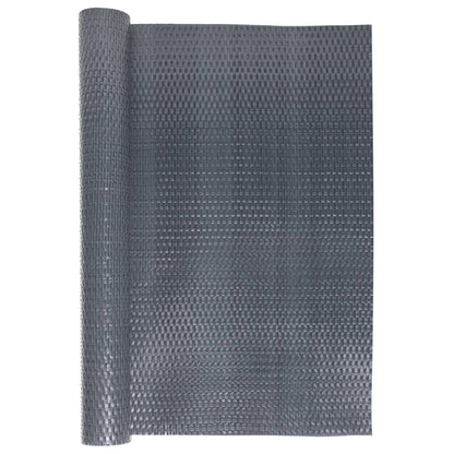 vidaXL Balcony Screen Anthracite 400x90 cm Poly Rattan 3