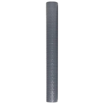 vidaXL Balcony Screen Anthracite 500x100 cm Poly Rattan 4