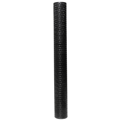vidaXL Balcony Screen Black 500x80 cm Poly Rattan 4