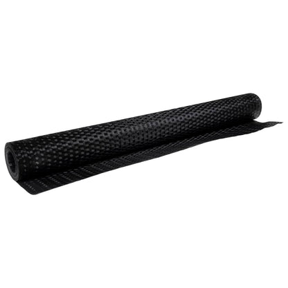 vidaXL Balcony Screen Black 500x80 cm Poly Rattan 5