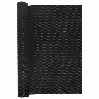 vidaXL Balcony Screen Black 500x100 cm Poly Rattan 3