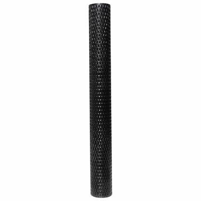 vidaXL Balcony Screen Black 500x100 cm Poly Rattan 4