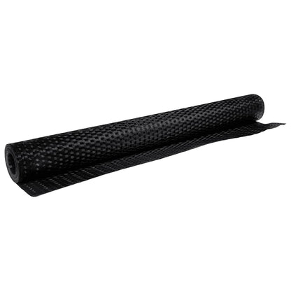 vidaXL Balcony Screen Black 500x100 cm Poly Rattan 5