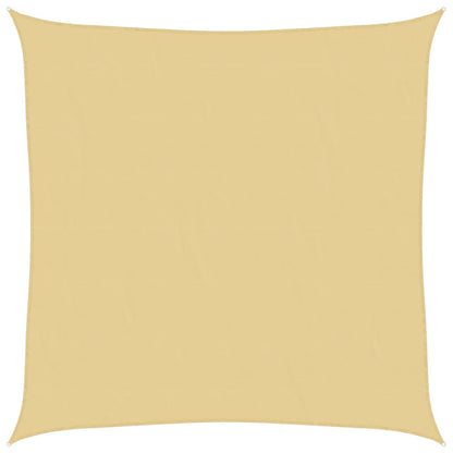 vidaXL Sun Shade Sail Sand 4x4 m 100% Polyester Oxford 2