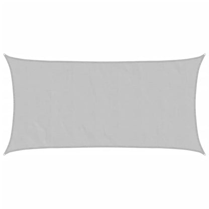 vidaXL Sun Shade Sail Light Grey 6x3 m 100% Polyester Oxford 2