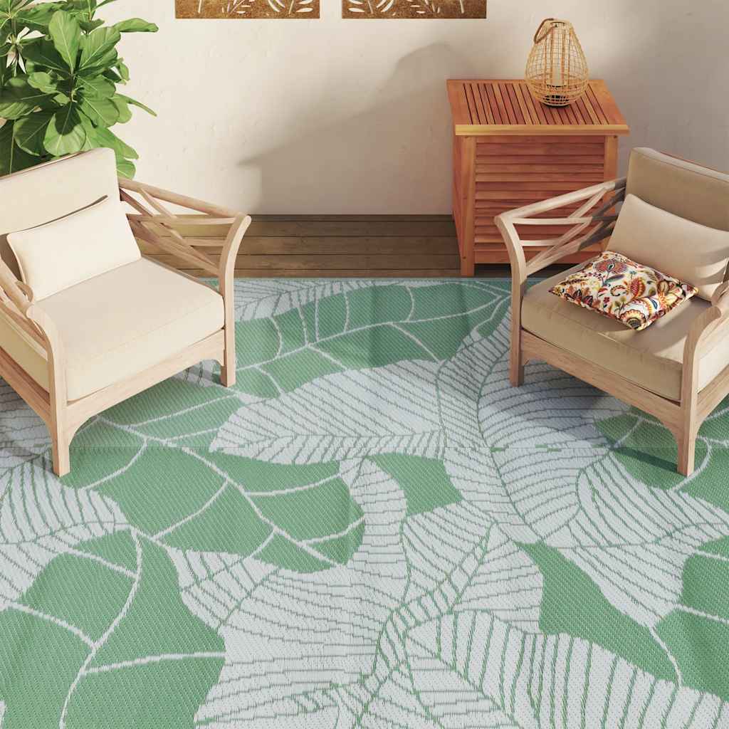 vidaXL Outdoor Carpet ARAKIL Green 190x290 cm PP 3
