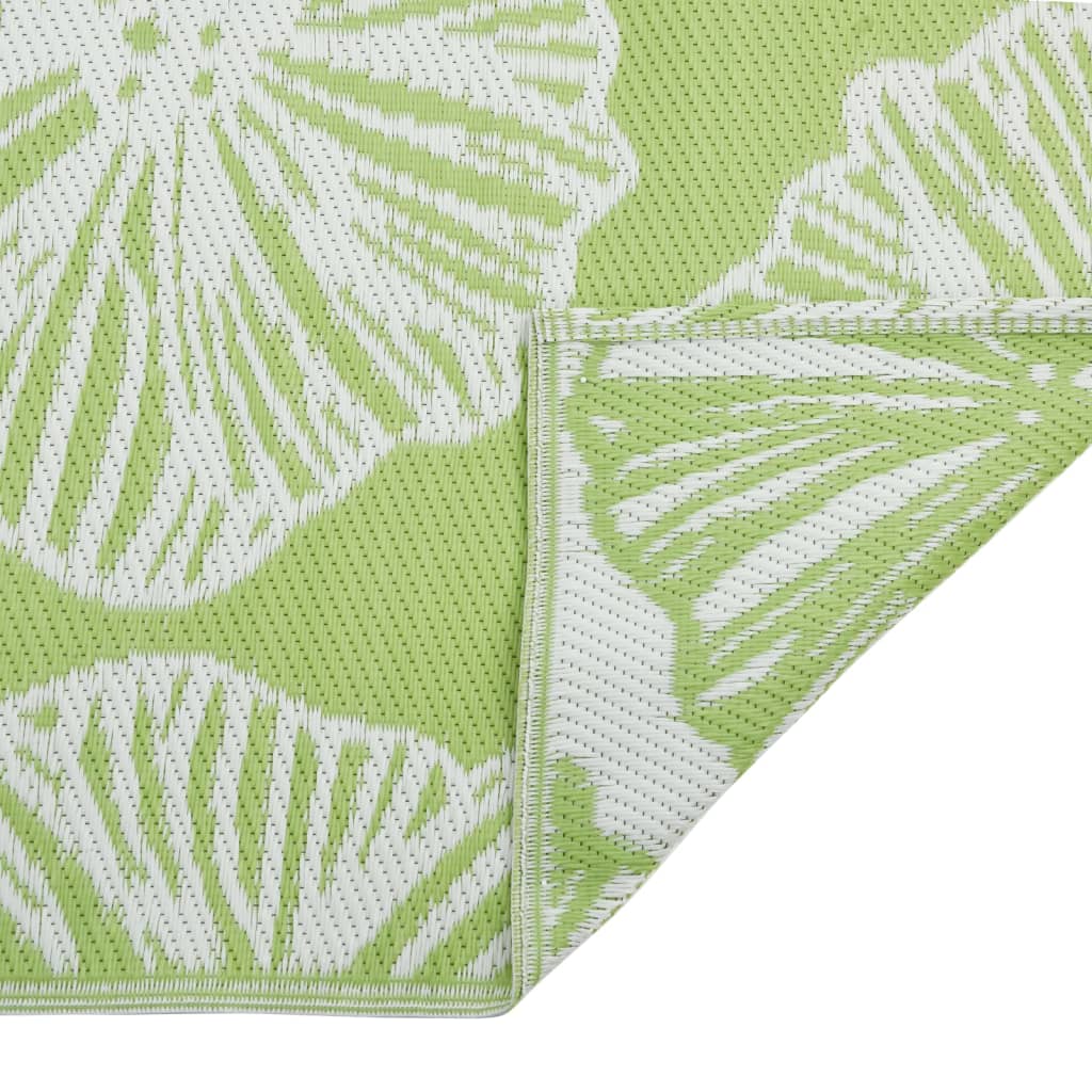 vidaXL Outdoor Carpet ARAKIL Green 190x290 cm PP 5