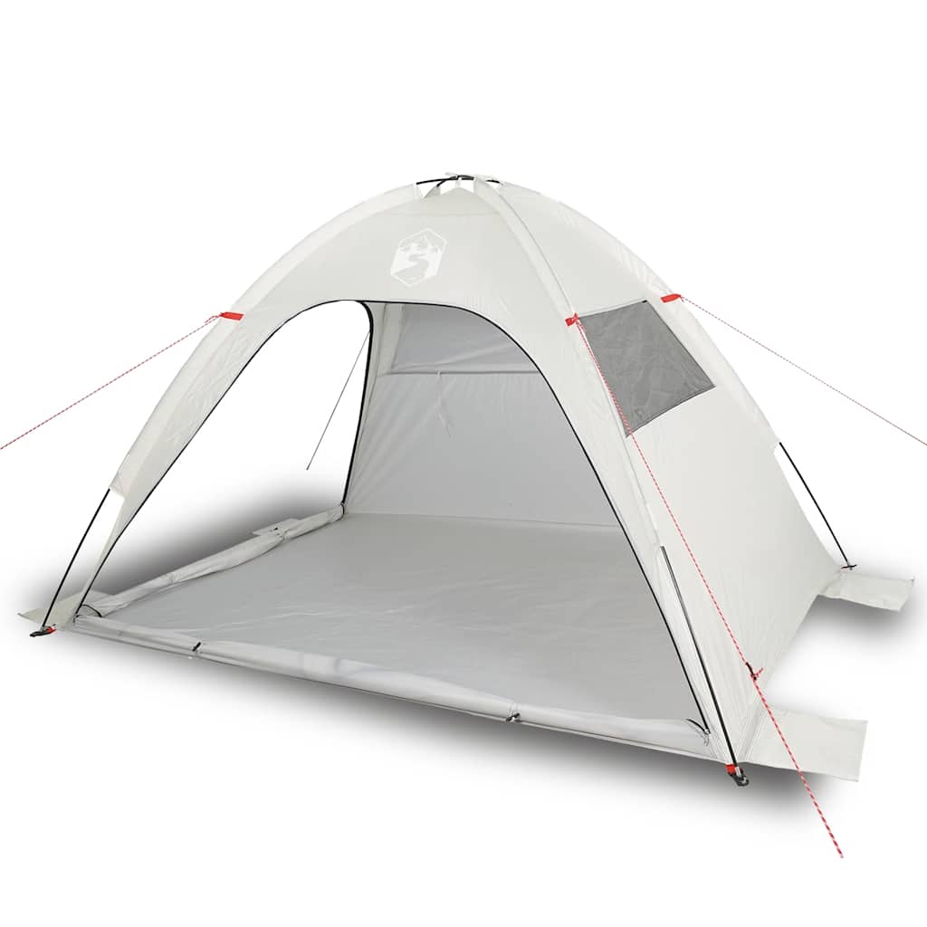 vidaXL Beach Tent Grey Waterproof 2