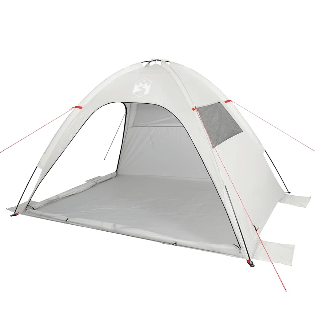vidaXL Beach Tent Grey Waterproof 4