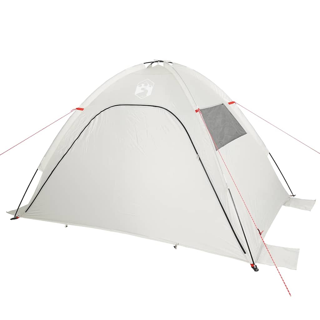 vidaXL Beach Tent Grey Waterproof 5