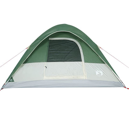 vidaXL Family Tent Dome 6-Person Green Waterproof 6