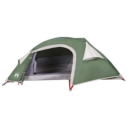 vidaXL Camping Tent Dome 1-Person Green Waterproof 6