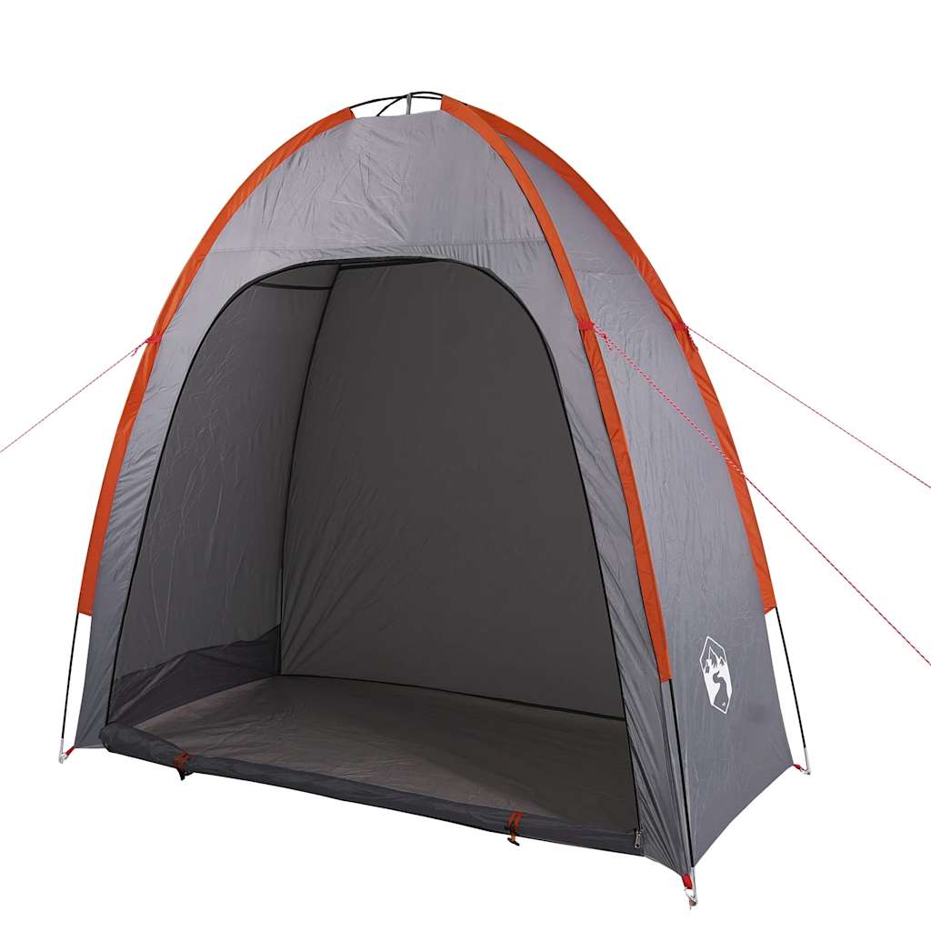 vidaXL Storage Tent Grey and Orange Waterproof 5