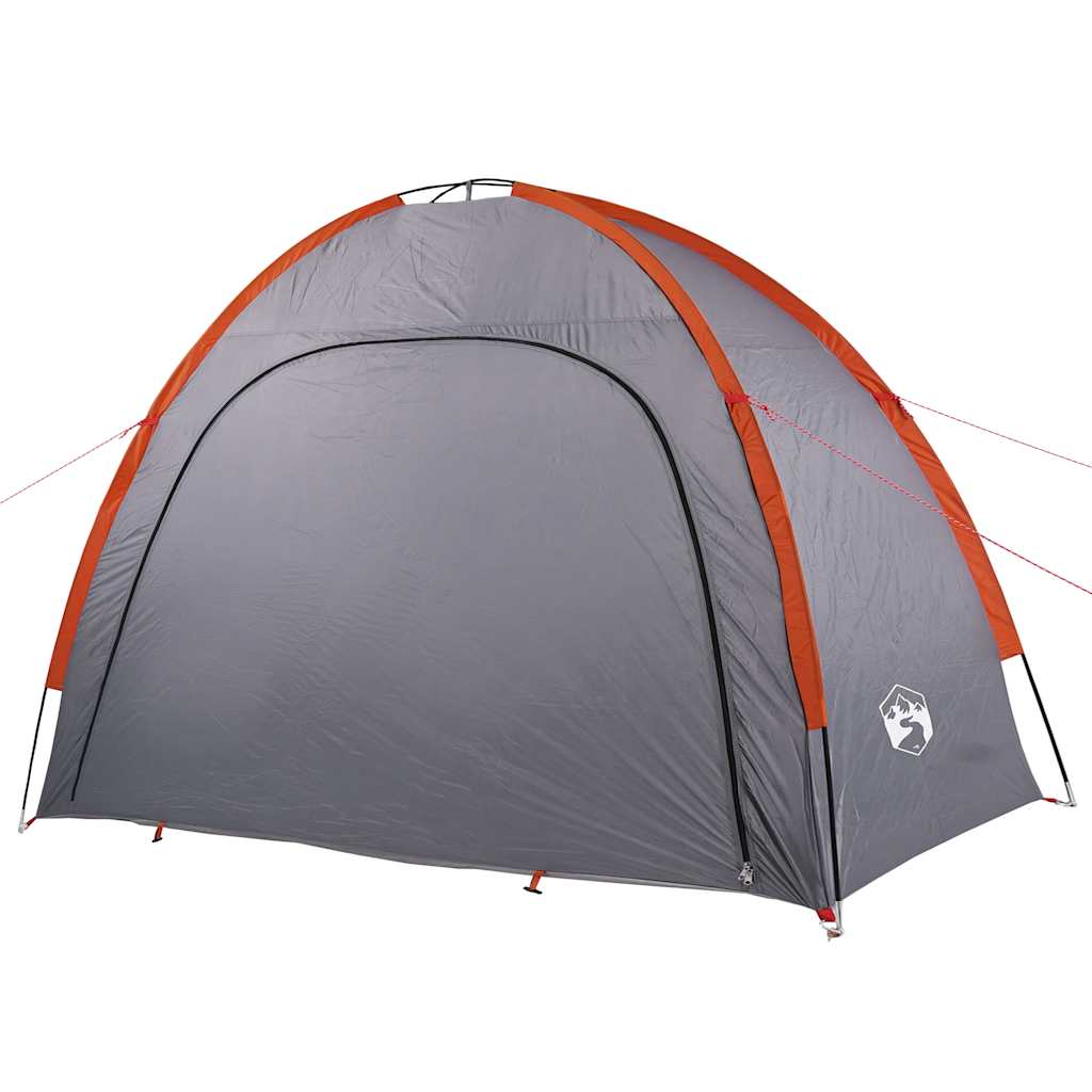 vidaXL Storage Tent Grey and Orange Waterproof 5