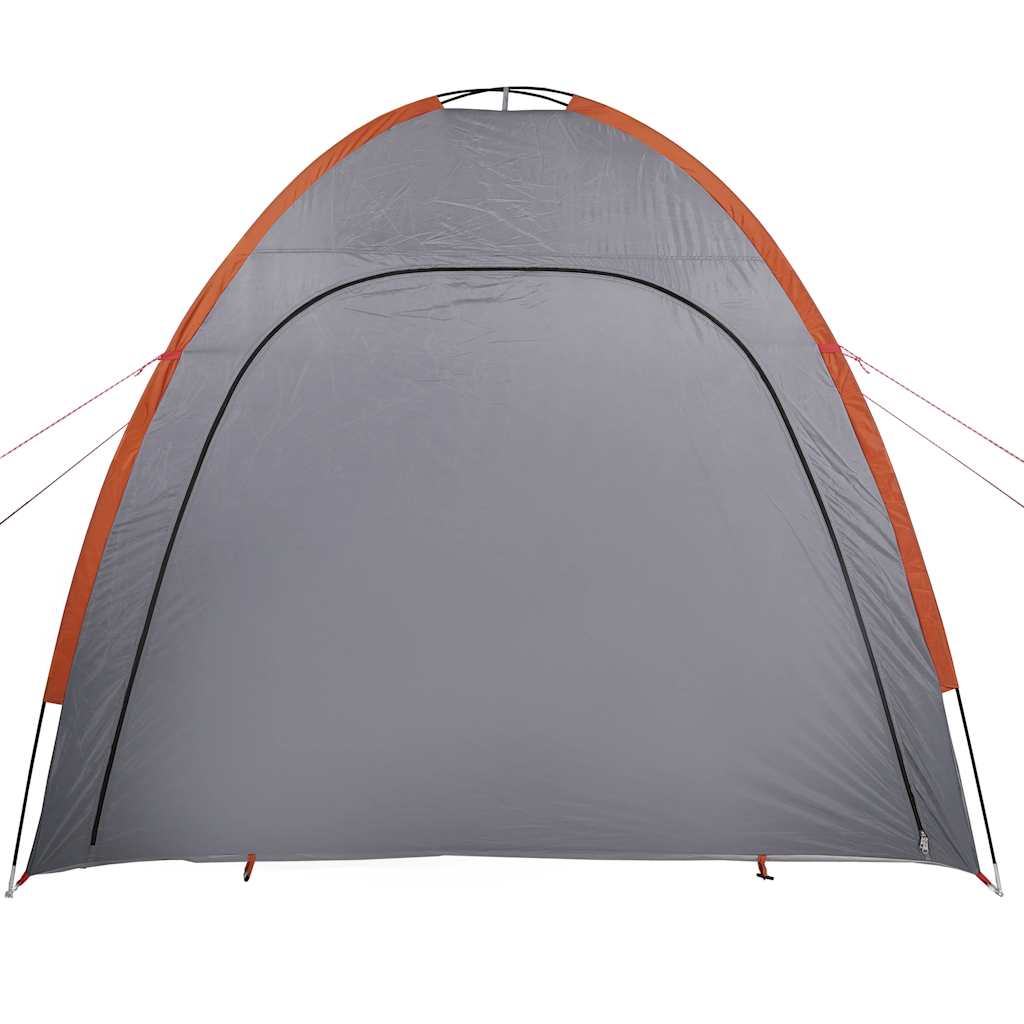 vidaXL Storage Tent Grey and Orange Waterproof 6