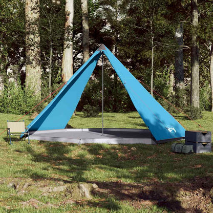 vidaXL Family Tent Tipi 8-Person Blue Waterproof 3