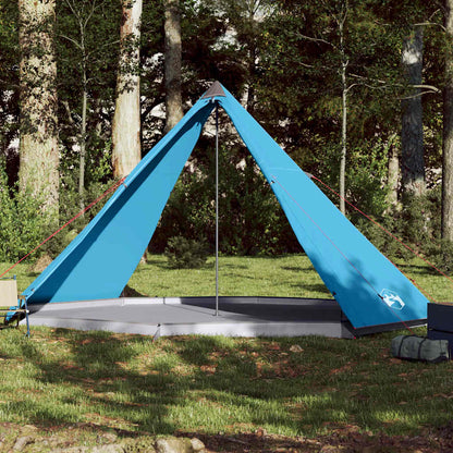 vidaXL Family Tent Tipi 8-Person Blue Waterproof 1