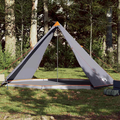 Family Tent Tipi 8-Person Waterproof in Grey