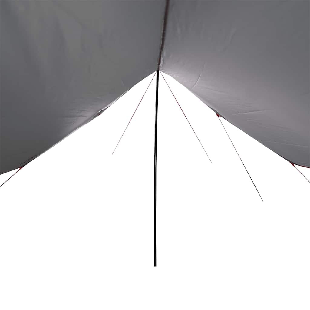 vidaXL Camping Tarp Grey and Orange 460x305x210 cm Waterproof 6