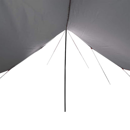 vidaXL Camping Tarp Grey and Orange 460x305x210 cm Waterproof 6