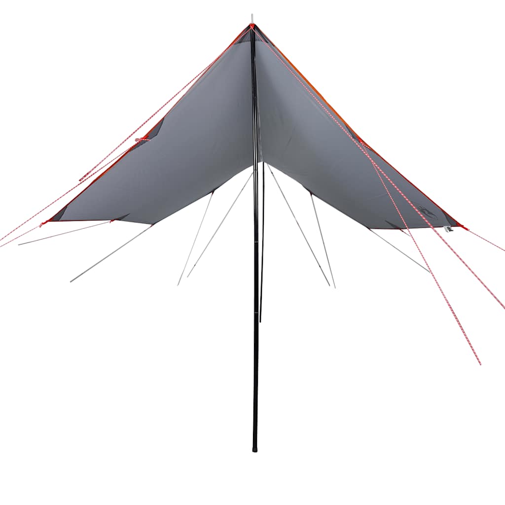 vidaXL Camping Tarp Orange 460x305x210 cm Waterproof 3