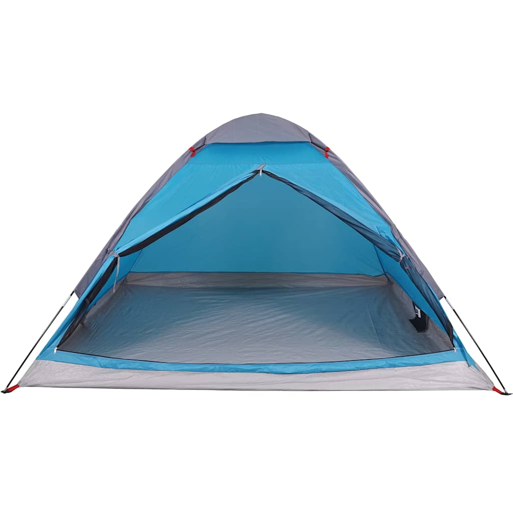 vidaXL Camping Tent Dome 4-Person Blue Waterproof 5