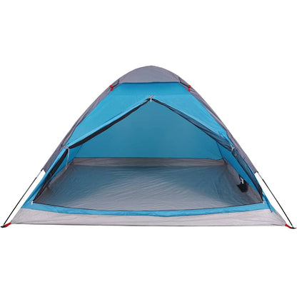 vidaXL Camping Tent Dome 4-Person Blue Waterproof 5