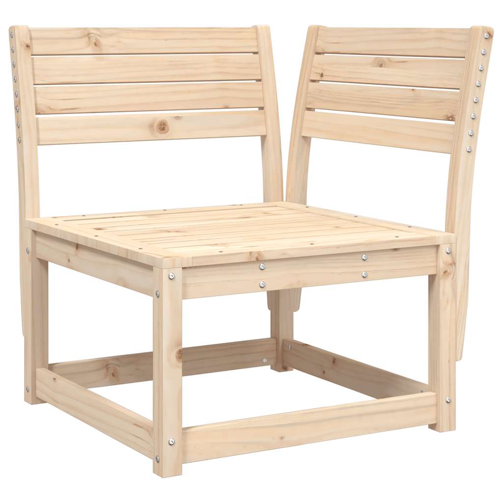 vidaXL Garden Sofa Corner 73x73x78 cm Solid Wood Pine 2