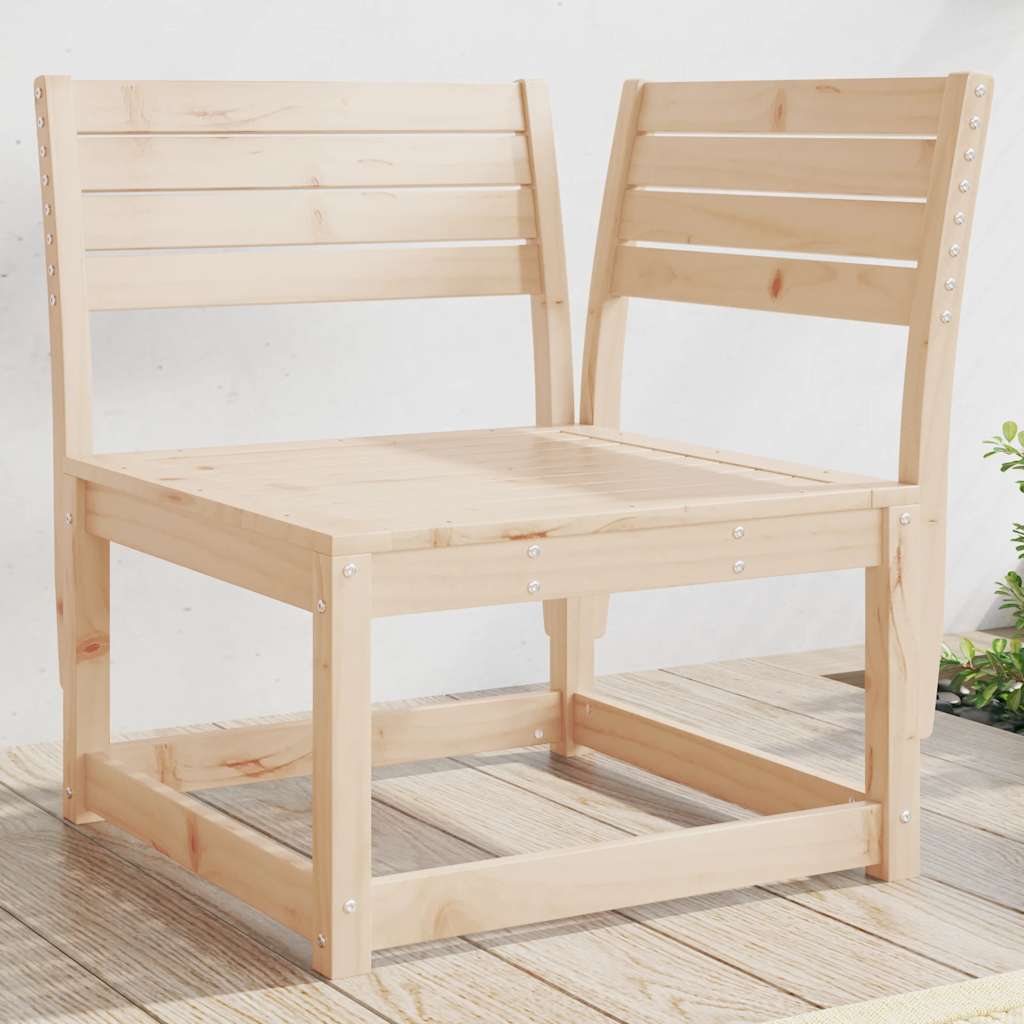 vidaXL Garden Sofa Corner 73x73x78 cm Solid Wood Pine 1