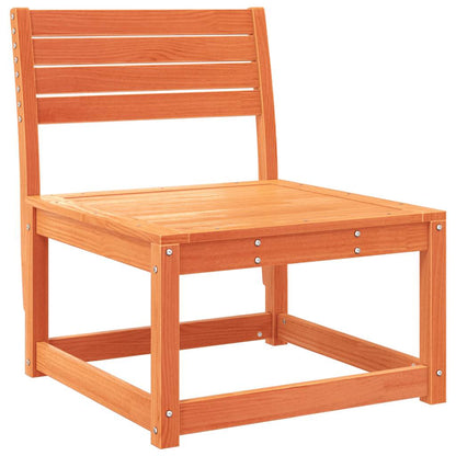 vidaXL Garden Sofa Wax Brown Solid Wood Pine 2