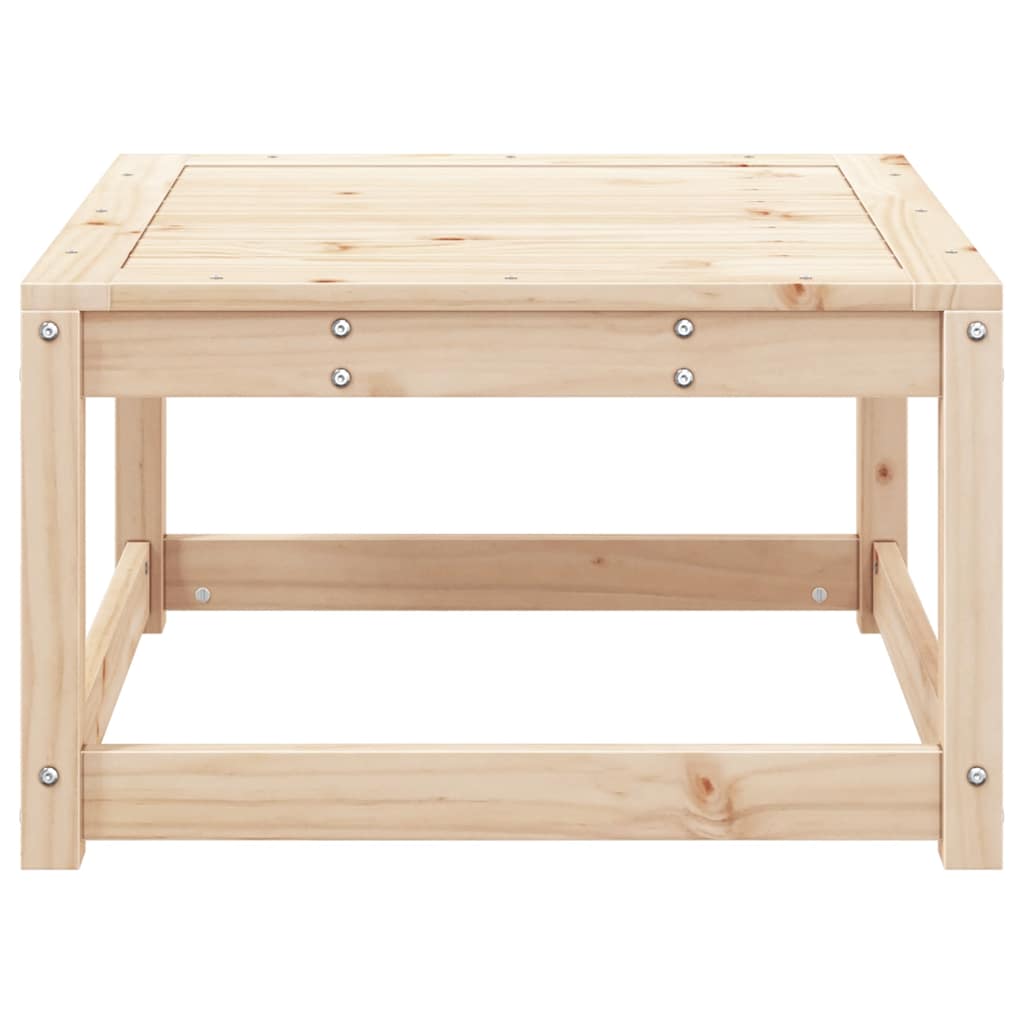 vidaXL Garden Footstool Solid Wood Pine 4