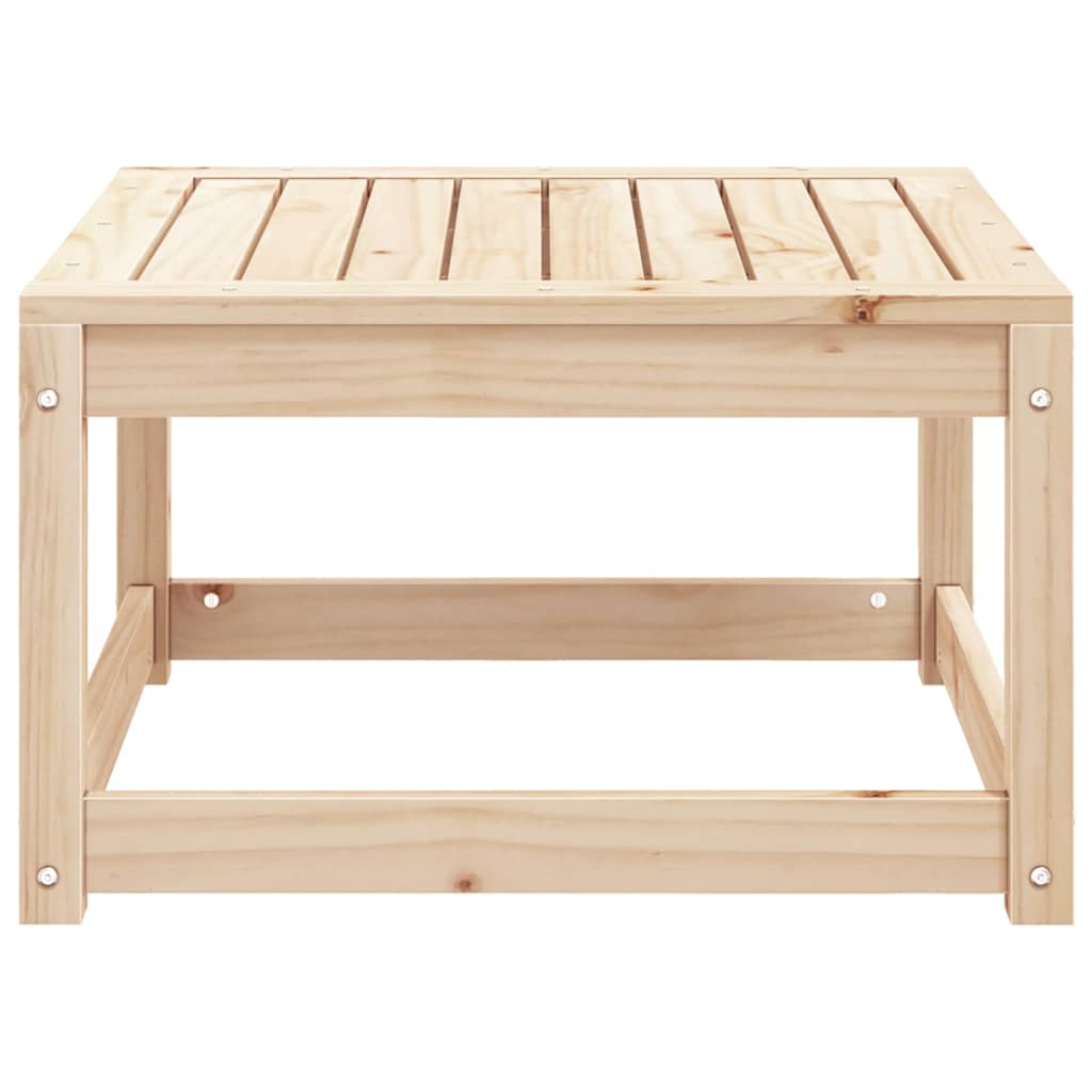 vidaXL Garden Footstool Solid Wood Pine 5