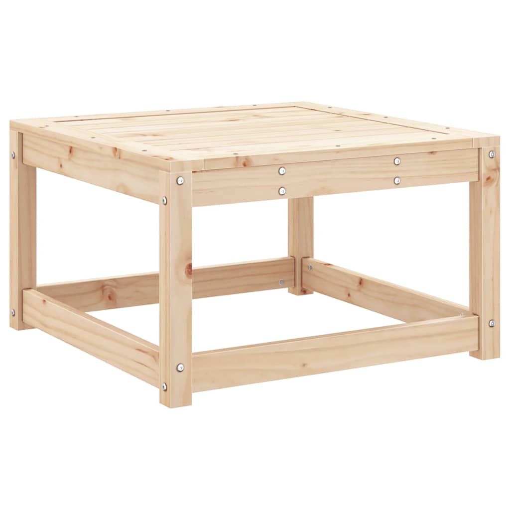 vidaXL Garden Footstool Solid Wood Pine 6