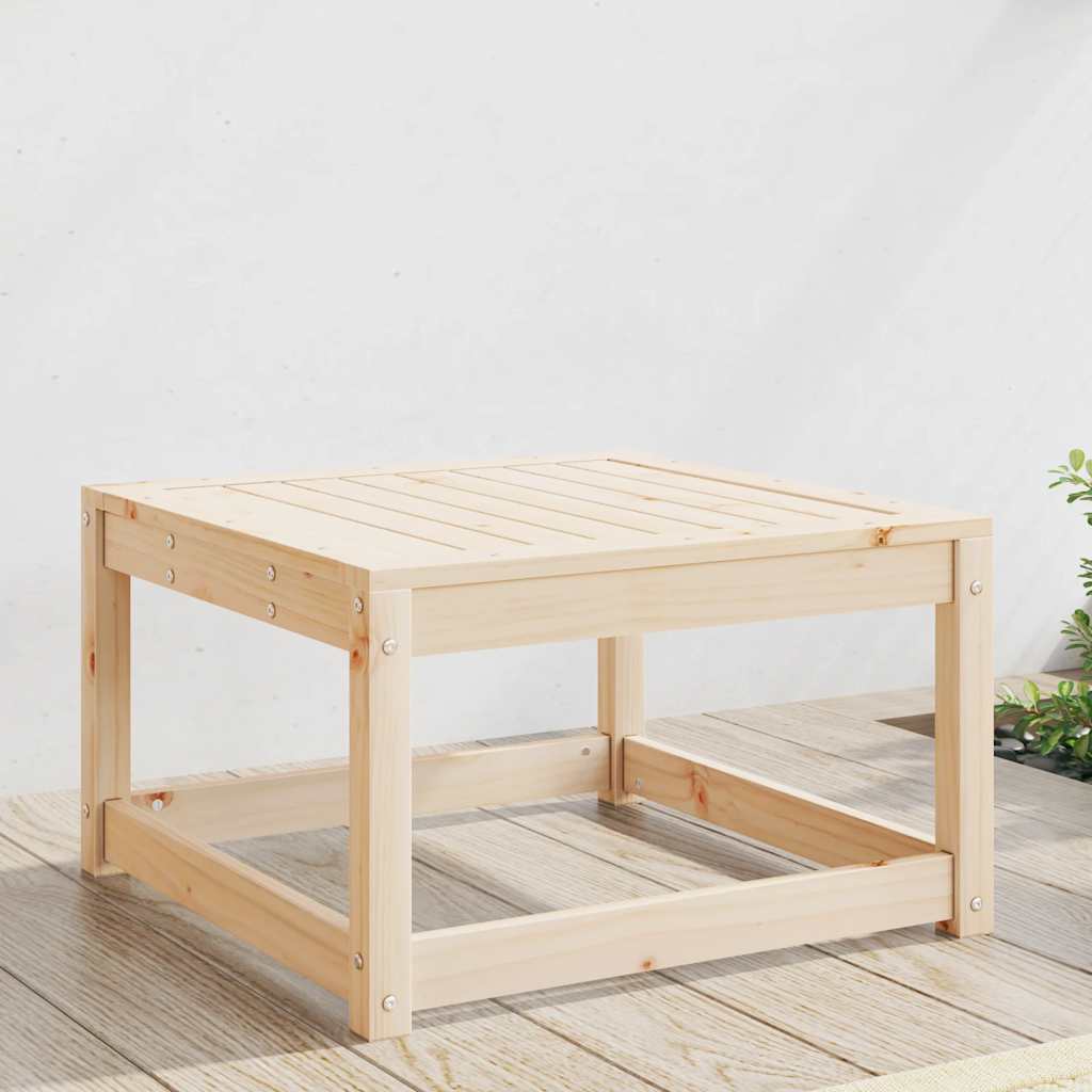 vidaXL Garden Footstool Solid Wood Pine 1