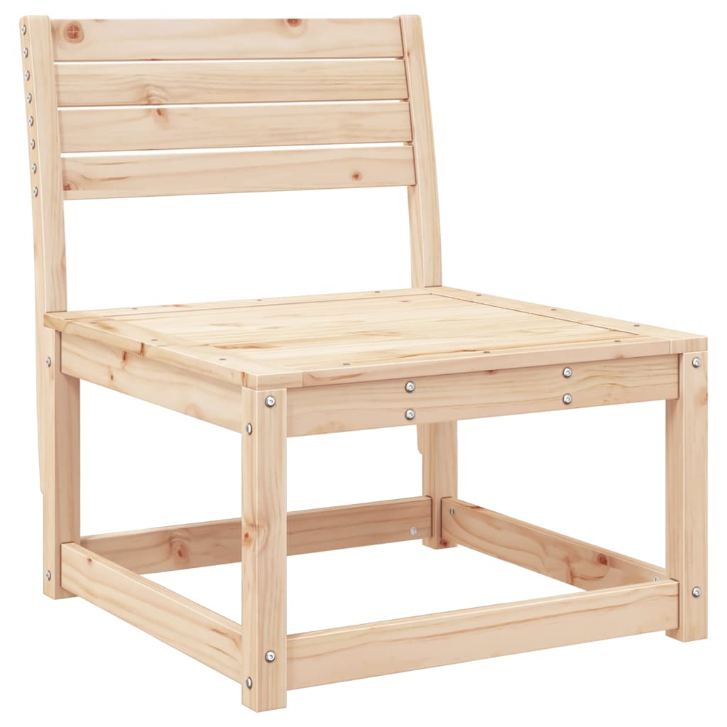 vidaXL Garden Sofa with Cushions Solid Wood Pine 4