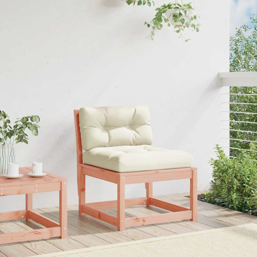 vidaXL Garden Sofa with Cushions Solid Wood Douglas 3