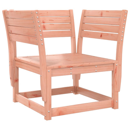 vidaXL Garden Sofa Armrest with Cushions Solid Wood Douglas 4