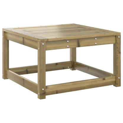 vidaXL Garden Footstool with Cushions Impregnated Wood Pine 4